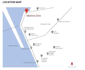 Project Image of 2018.12 - 3061.07 Sq.ft 2.5 BHK Apartment for buy in Sobha Marina One Phase 5