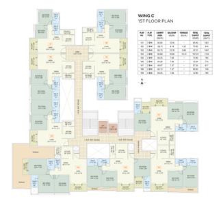Project Image of 605.0 - 1193.0 Sq.ft 2 BHK Apartment for buy in Shriram Nysa
