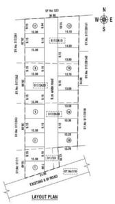 Sanaadhana RD Enclave Layout Plan 1