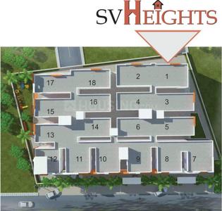 Project Image of 666.93 - 871.88 Sq.ft 2 BHK Apartment for buy in SV Heights