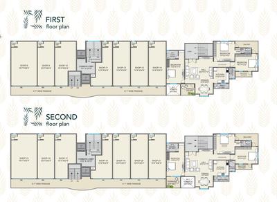 Project Image of 706.76 - 828.39 Sq.ft 2 BHK Apartment for buy in Prayag Paradise