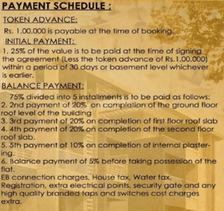 Project Image of 820.0 - 1110.0 Sq.ft 2 BHK Apartment for buy in MS Foundation Casa Feliz