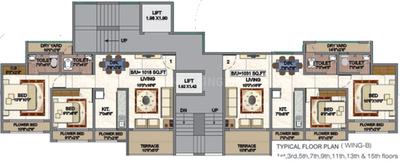 Shree Savali Wing B Images for Cluster Plan of Shree Savali Wing B 1