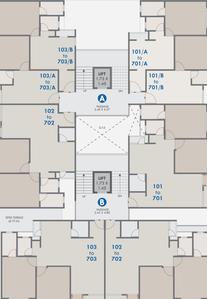 Project Image of 281.05 - 798.36 Sq.ft 1 BHK Apartment for buy in Amey The RB Capital