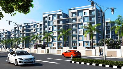 Project Image of 650.0 - 850.0 Sq.ft 1 BHK Apartment for buy in Shri Prabhakar Sheetal Mega Heights