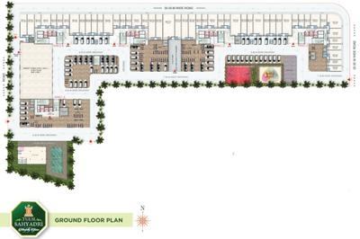 Project Image of 774.0 - 1102.0 Sq.ft 2 BHK Apartment for buy in Raj Tulsi Sahyadri