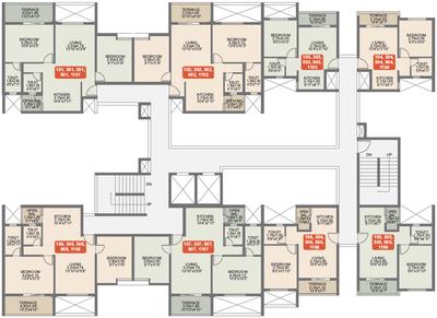 Project Image of 342.62 - 638.0 Sq.ft 1 BHK Apartment for buy in Rohan Ananta Phase I