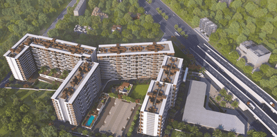 Project Image of 0.0 - 426.79 Sq.ft 1 BHK Apartment for buy in Shree Signature Park Building M Mhada