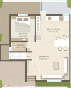 Project Image of 984.0 - 1701.0 Sq.ft 5 BHK Villa for buy in Vallabh Orchid