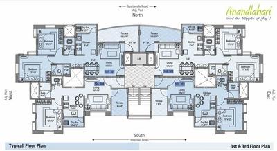 Project Image of 660.0 - 889.0 Sq.ft 1 BHK Apartment for buy in Sanjeevani Anandlahari
