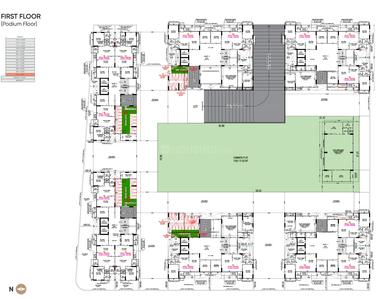 Project Image of 649.6 - 653.8 Sq.ft 2 BHK Apartment for buy in Clover Santora