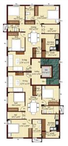Project Image of 0.0 - 1256.0 Sq.ft 3 BHK Apartment for buy in Rajkham Venuka