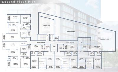 Project Image of 1139.0 - 1483.0 Sq.ft 2 BHK Apartment for buy in MFA Tower