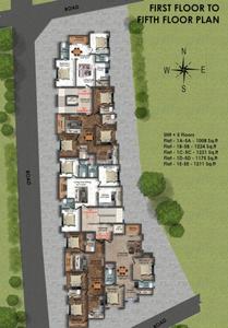 Project Image of 1008.0 - 1224.0 Sq.ft 2 BHK Apartment for buy in Rohaan Ashoka