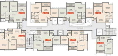 Project Image of 470.0 - 1256.0 Sq.ft 1 BHK Apartment for buy in Rohan Upavan Phase 1