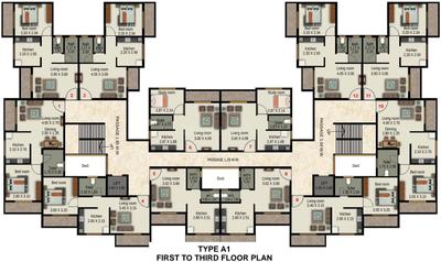Project Image of 368.0 - 408.0 Sq.ft 1 BHK Apartment for buy in Panika Vangani Darshan Phase 1