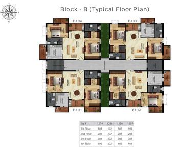 Project Image of 948.0 - 1287.0 Sq.ft 2 BHK Apartment for buy in Ananya Nana Nani Homes Phase 5