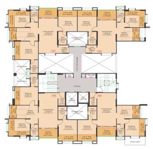 Project Image of 815.0 - 1075.0 Sq.ft 2 BHK Apartment for buy in Shree Venktesh Viom