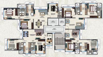 Project Image of 696.0 - 918.0 Sq.ft 2 BHK Apartment for buy in Kamla New Gopal