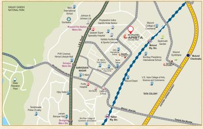Project Image of 785.0 - 1032.0 Sq.ft 2 BHK Apartment for buy in Ruparel Arista