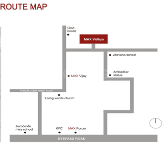 Project Image of 1033.0 - 1721.0 Sq.ft 2 BHK Apartment for buy in Max Vidhya F Block