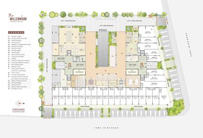 Project Image of 3150.0 - 3600.0 Sq.ft 3 BHK Apartment for buy in The Millennium