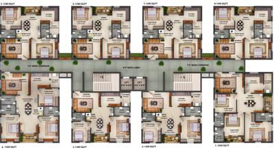 Project Image of 1189.74 - 1634.18 Sq.ft 2 BHK Apartment for buy in Greenstoneindia Kadamba Forest