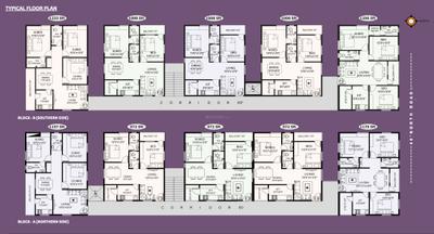 Project Image of 971.0 - 1233.0 Sq.ft 2 BHK Apartment for buy in Shree Shree Anjali Geetanjali Towers