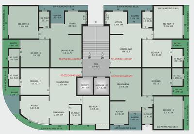 Project Image of 0.0 - 569.84 Sq.ft 1 BHK Apartment for buy in Aditya Luxuria