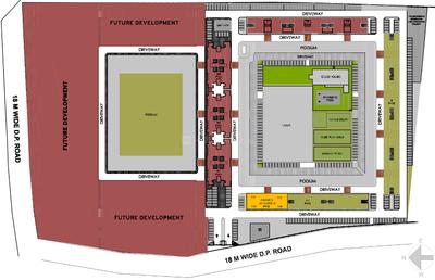 Project Image of 585.0 - 602.0 Sq.ft 2 BHK Apartment for buy in Kumar Pebble Park Anand 3 A1 Core3