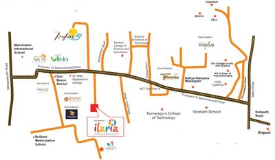Project Image of 1303.0 - 1739.0 Sq.ft 2 BHK Apartment for buy in Sree Daksha Ilaria