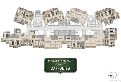 Project Image of 455.0 - 946.0 Sq.ft 1 BHK Apartment for buy in DSS Mahavir Spring Tulip Phase 1