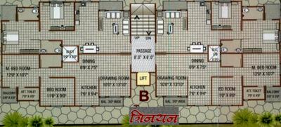Project Image of 500.0 - 930.0 Sq.ft 1 BHK Apartment for buy in  Omkaar Greens