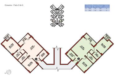 Project Image of 1025.0 - 1722.0 Sq.ft 2 BHK Apartment for buy in Unimark Oceania
