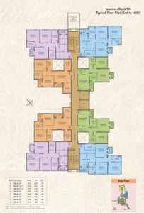 Project Image of 515.0 - 991.0 Sq.ft 1.5 BHK Apartment for buy in Siddha Waterfront Phase I
