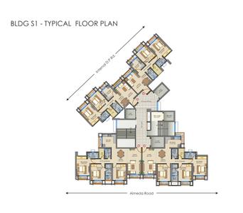 Project Image of 367.0 - 1073.0 Sq.ft 1 BHK Apartment for buy in Samrin Heritage