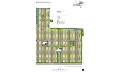 Project Image of 1038.5 - 1128.17 Sq.ft 1 BHK Villa for buy in Auro Sansa County Phase I