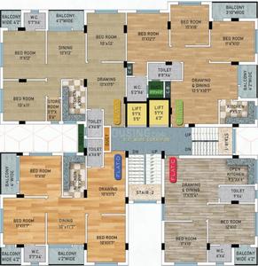 Project Image of 951.0 - 1303.0 Sq.ft 2 BHK Apartment for buy in R K Shrishti Enclave