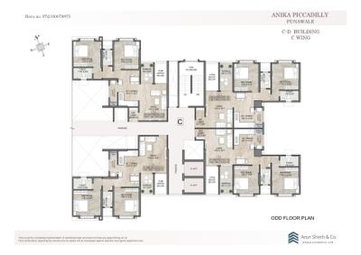 Project Image of 766.29 - 867.27 Sq.ft 2 BHK Apartment for buy in Anika Piccadilly