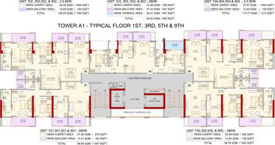 Project Image of 743.89 - 1973.02 Sq.ft 2 BHK Apartment for buy in Adani Atelier Greens