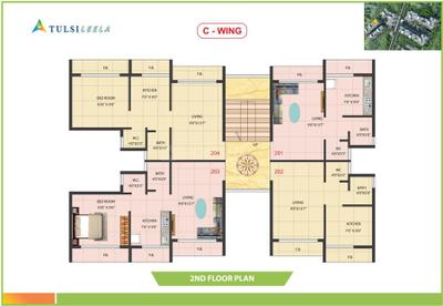 Project Image of 340.0 - 790.0 Sq.ft 1 BHK Apartment for buy in Tulsi Leela