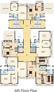 Project Image of 189.0 - 485.0 Sq.ft 1 BHK Apartment for buy in Kohinoor Tarique Galaxy