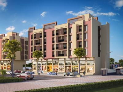 Project Image of 211.73 - 429.7 Sq.ft 1 RK Apartment for buy in Tyagi Uttam Townscape Life Hub A A1 B