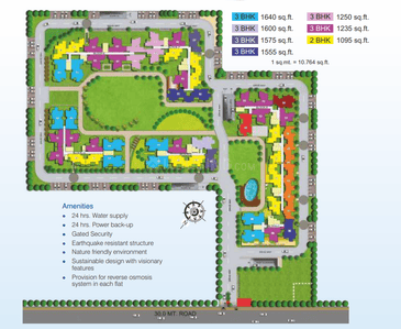 Project Image of 1095.0 - 1640.0 Sq.ft 2 BHK Apartment for buy in Uninav Heights Phase 2