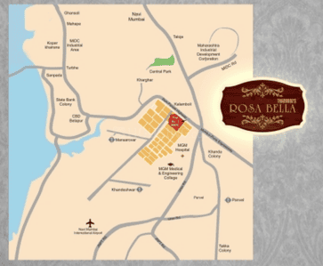 Project Image of 1170.0 - 1450.0 Sq.ft 2 BHK Apartment for buy in Tharwani Rosabella