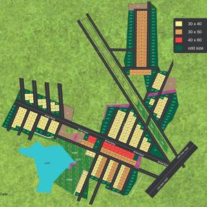 Project Image of 1200.0 - 2400.0 Sq.ft Residential Plot Plot for buy in BSR Akruthi Green Woods
