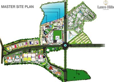 Project Image of 2081.0 - 2795.0 Sq.ft 3 BHK Apartment for buy in Lanco Hills Apartments
