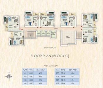 Project Image of 494.0 - 1509.0 Sq.ft 1 BHK Apartment for buy in Jaishree Bhavya City