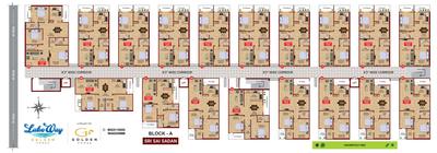 Project Image of 1200.0 - 2010.0 Sq.ft 2 BHK Apartment for buy in Golden Lake Way