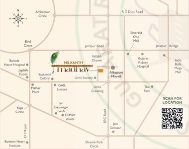 Project Image of 950.02 - 968.97 Sq.ft 3 BHK Apartment for buy in Krishna Nilkanth Madhav